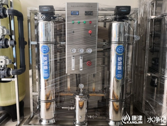 0.5噸反滲透純凈水設(shè)備 KJ-RO500 全自動控制系統(tǒng)，全管路不銹鋼